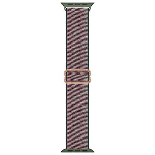 Apple watch replacement strap nylon Green Weave