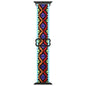 Apple watch replacement strap nylon Geometric Multi Color
